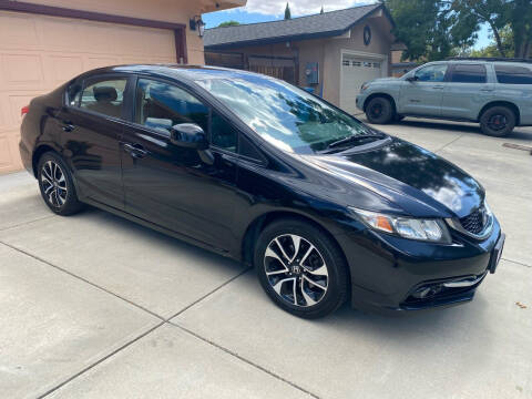2013 Honda Civic for sale at Quintero's Auto Sales in Vacaville CA