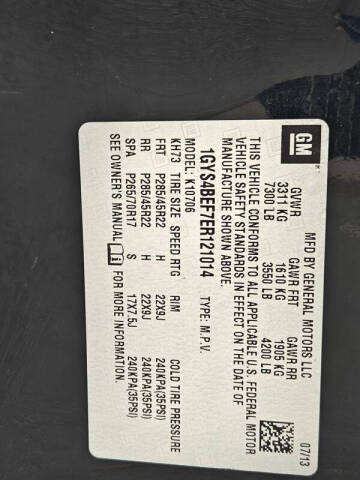 2014 Cadillac Escalade Luxury