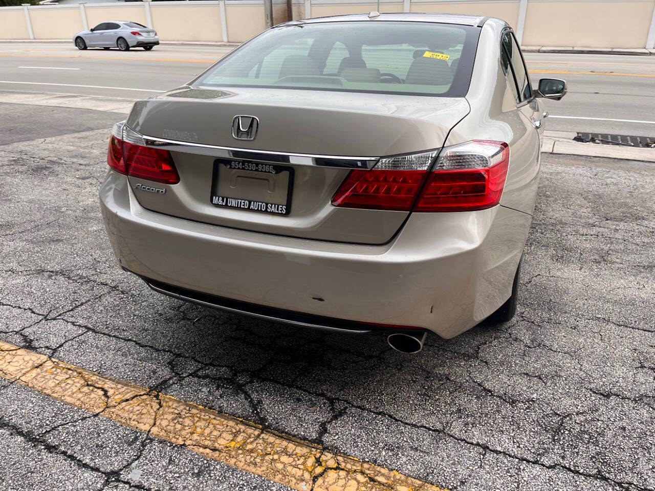 2013 Honda Accord for sale at M & J UNITED AUTO SALES in LAUDERDALE LAKES, FL