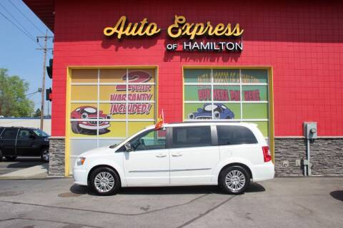 2011 Chrysler Town and Country for sale at AUTO EXPRESS OF HAMILTON LLC in Hamilton OH