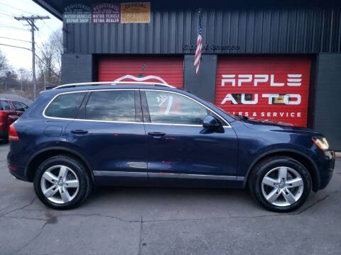 2012 Volkswagen Touareg for sale at Apple Auto Sales Inc in Camillus NY