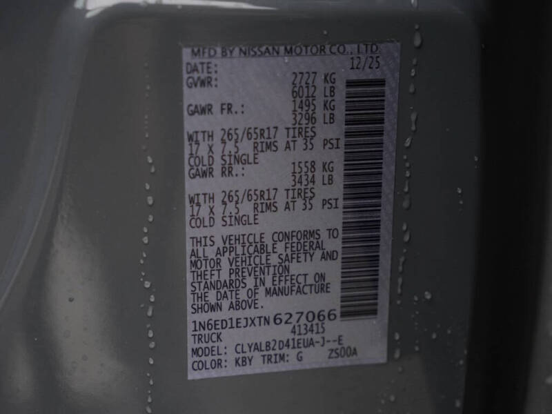 2026 Nissan Frontier