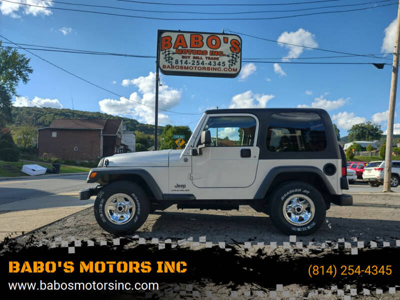 Jeep Wrangler Sport For Sale In Willmar, MN ®