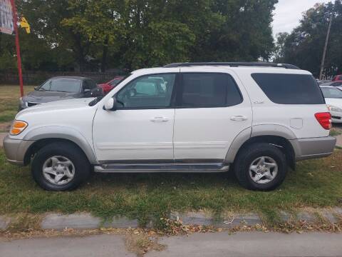 2002 Toyota Sequoia for sale at D and D Auto Sales in Topeka KS