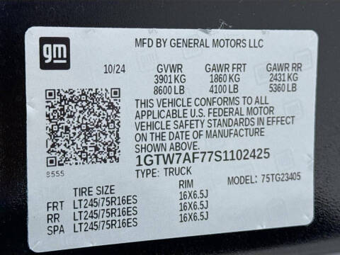 2025 GMC Savana 2500