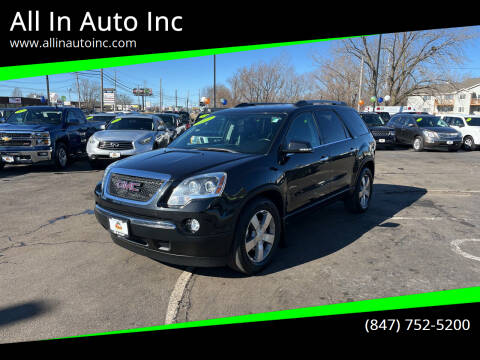 2011 GMC Acadia for sale at All In Auto Inc in Palatine IL