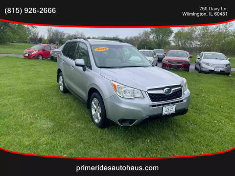 2015 Subaru Forester for sale at Prime Rides Autohaus in Wilmington IL