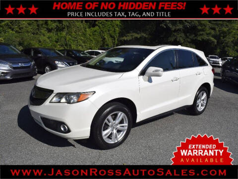 2015 Acura RDX for sale at Jason Ross Auto Sales in Burlington NC