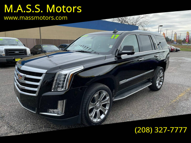 2017 Cadillac Escalade for sale at M.A.S.S. Motors in Boise ID