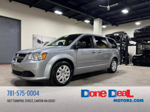 2016 Dodge Grand Caravan for sale at DONE DEAL MOTORS in Canton MA