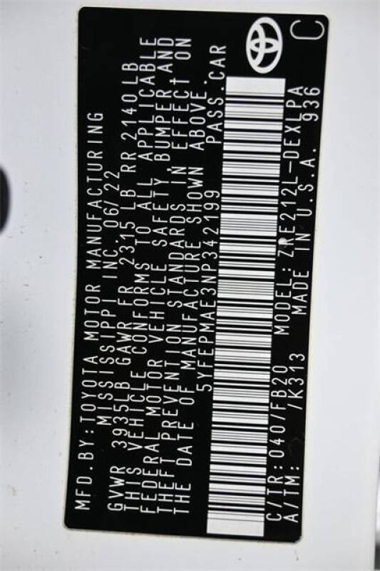 2022 Toyota Corolla LE