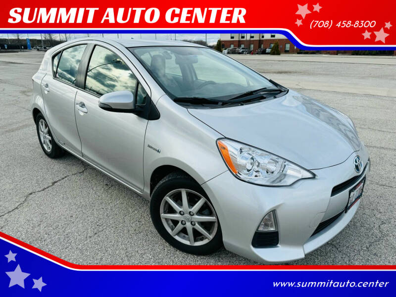 2012 Toyota Prius c for sale at SUMMIT AUTO CENTER in Summit IL