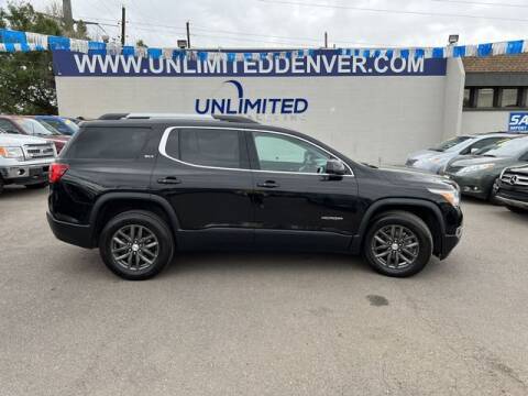 2017 GMC Acadia for sale at Unlimited Auto Sales in Denver CO