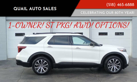 2020 Ford Explorer for sale at Quail Auto Sales in Albany NY