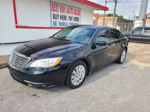 2013 Chrysler 200 for sale at Best Way Auto Sales II in Houston TX