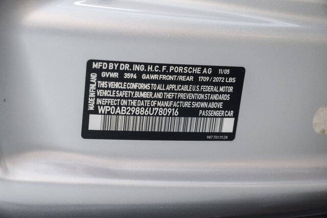 2006 Porsche Cayman S