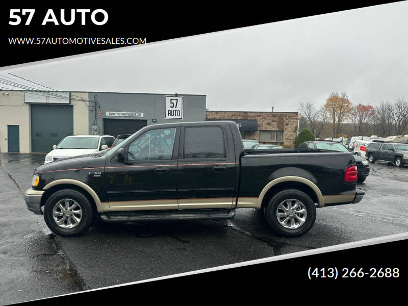 2001 Ford F-150 for sale at 57 AUTO in Feeding Hills MA