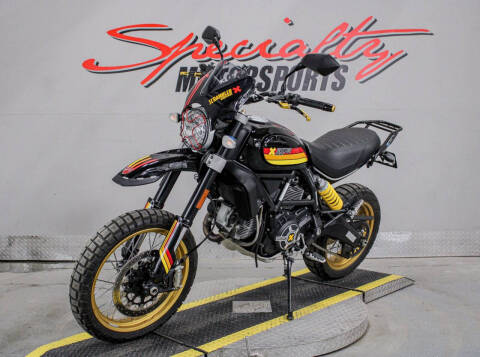 2018 Ducati Scrambler Desert Sled