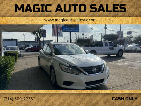 2017 Nissan Altima for sale at Magic Auto Sales - Cash Cars in Dallas TX