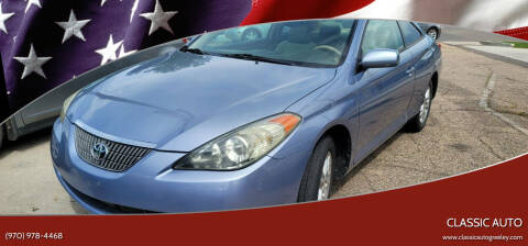 2005 Toyota Camry Solara for sale at Classic Auto in Greeley CO
