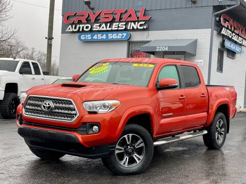 2017 Toyota Tacoma for sale at Crystal Auto Sales Inc in Nashville TN