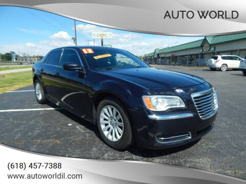 2012 Chrysler 300 for sale at Auto World in Carbondale IL