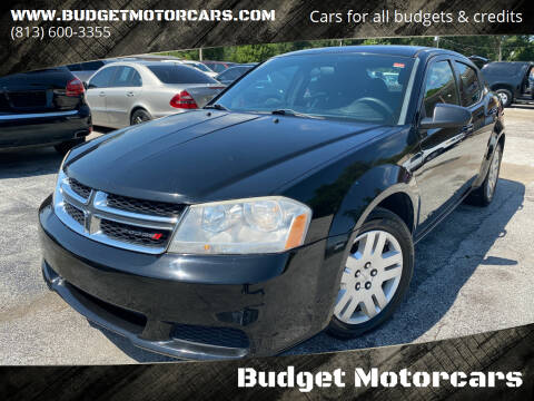 2014 Dodge Avenger for sale at Budget Motorcars in Tampa FL