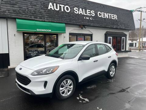 2022 Ford Escape for sale at Auto Sales Center Inc in Holyoke MA