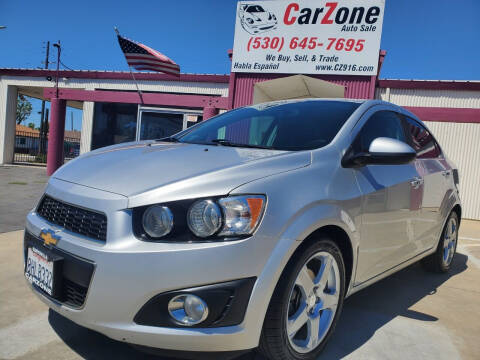 2016 Chevrolet Sonic for sale at CarZone in Marysville CA