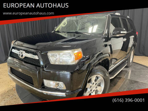 2012 Toyota 4Runner for sale at EUROPEAN AUTOHAUS in Holland MI