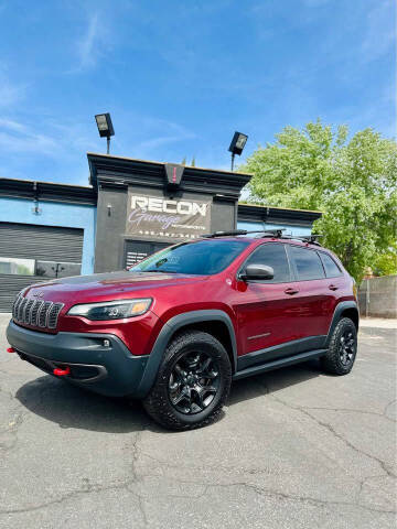 2019 Jeep Cherokee for sale at RECON GARAGE MOTORSPORTS in Saint George UT