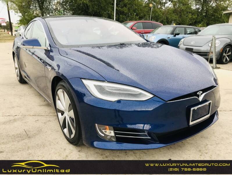 2021 Tesla Model S for sale at LUXURY UNLIMITED AUTO SALES in San Antonio TX