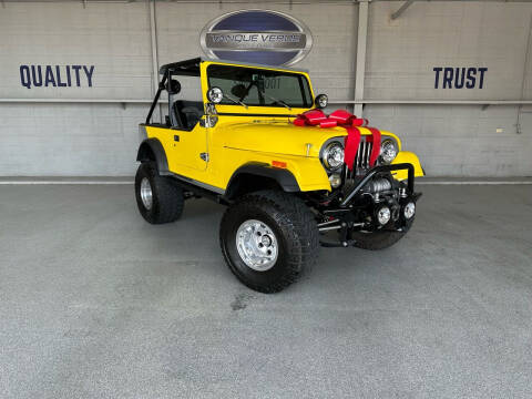 1981 Jeep CJ-7 for sale at TANQUE VERDE MOTORS in Tucson AZ