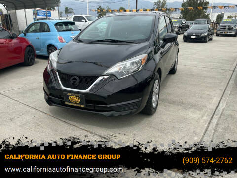 2017 Nissan Versa Note for sale at CALIFORNIA AUTO FINANCE GROUP in Fontana CA