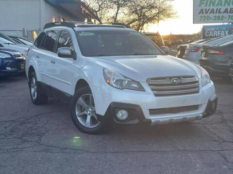 2013 Subaru Outback for sale at GO GREEN MOTORS in Lakewood CO