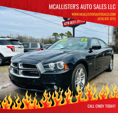 2013 Dodge Charger for sale at McAllister's Auto Sales LLC in Van Buren AR