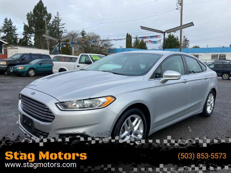 2014 Ford Fusion for sale at Stag Motors in Portland OR