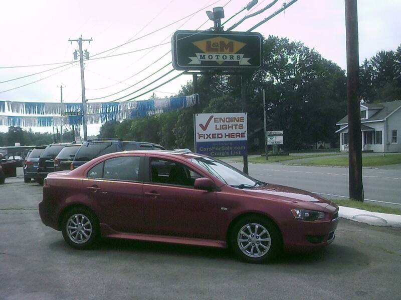 2012 Mitsubishi Lancer for sale at L & M Motors Inc in East Greenbush NY