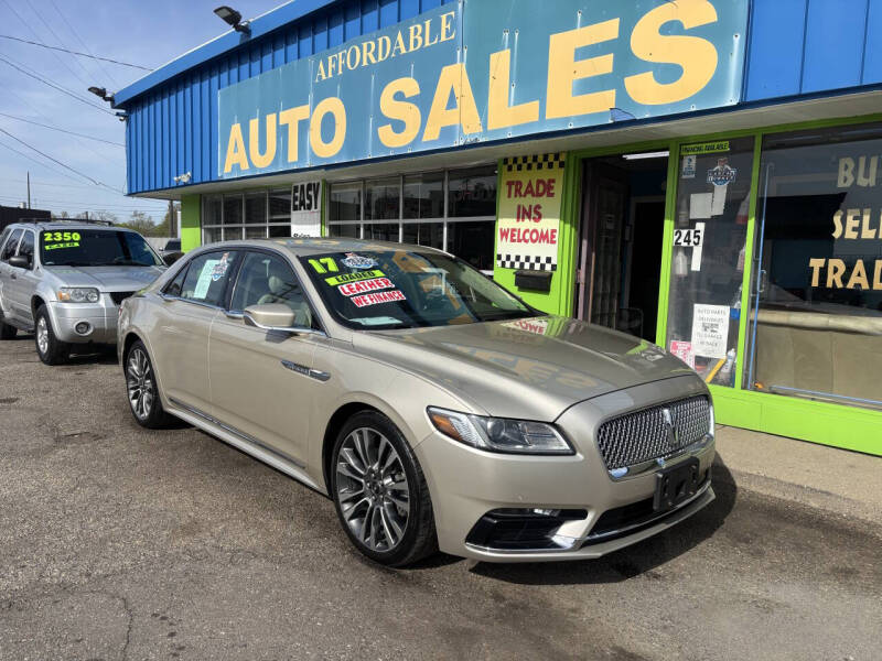 2017 Lincoln Continental