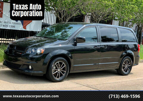 2015 Dodge Grand Caravan for sale at Texas Auto Corporation in Houston TX