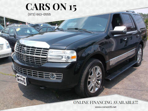 2010 Lincoln Navigator for sale at Cars On 15 in Lake Hopatcong NJ
