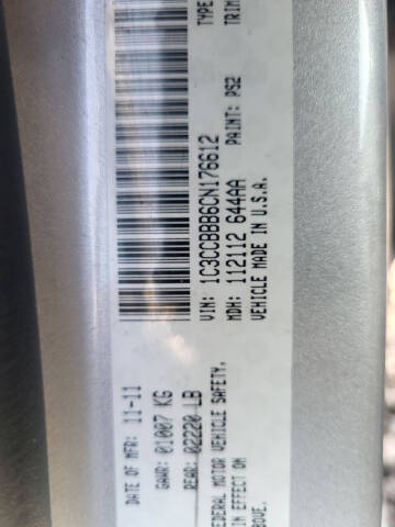 2012 Chrysler 200 Touring