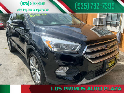 2017 Ford Escape for sale at Los Primos Auto Plaza in Brentwood CA