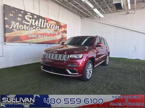 2017 Jeep Grand Cherokee for sale at SULLIVAN MOTOR COMPANY INC. in Mesa AZ