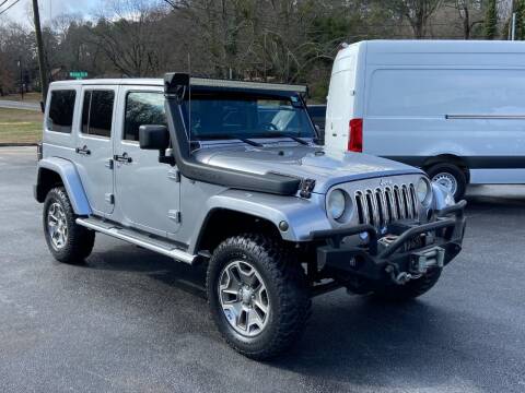 2013 Jeep Wrangler Unlimited for sale at Luxury Auto Innovations in Flowery Branch GA