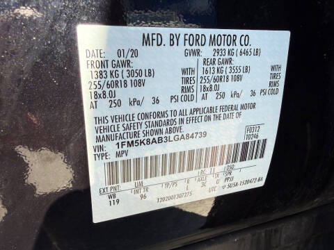 2020 Ford Explorer Police Interceptor Utility