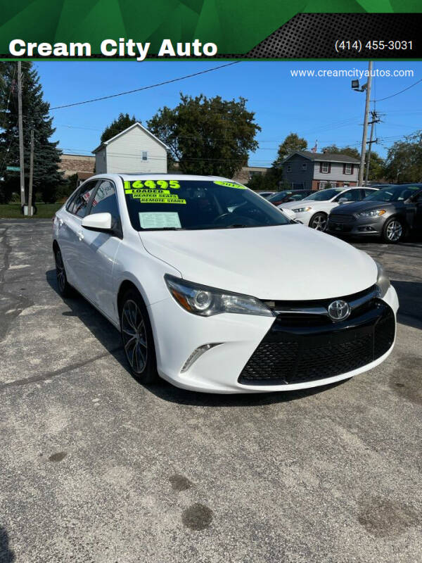 2017 Toyota Camry for sale at Cream City Auto in Milwaukee WI