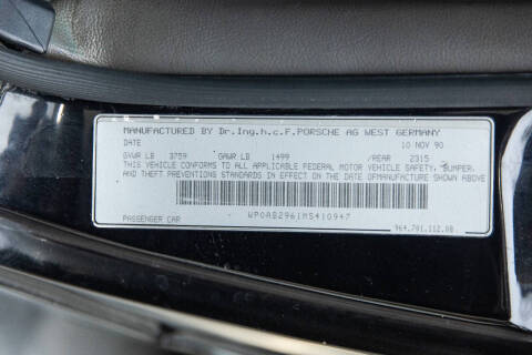 1991 Porsche 911 Carrera 2