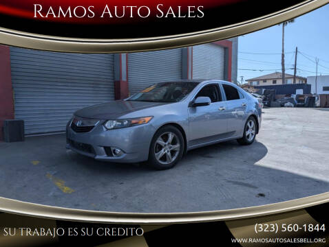 2013 Acura TSX for sale at Ramos Auto Sales in Bell CA