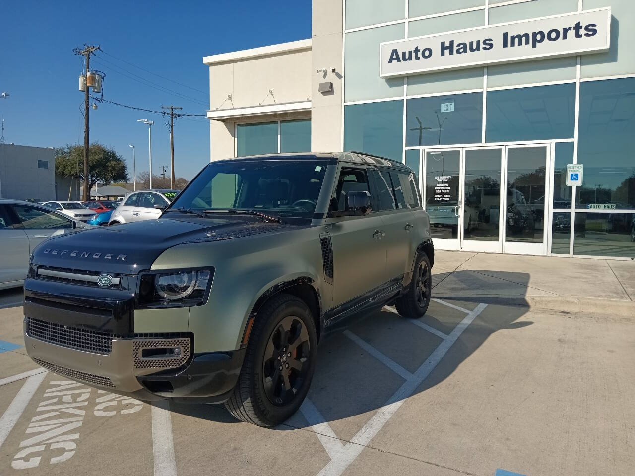 2021 Land Rover Defender for sale at Auto Haus Imports in Irving, TX